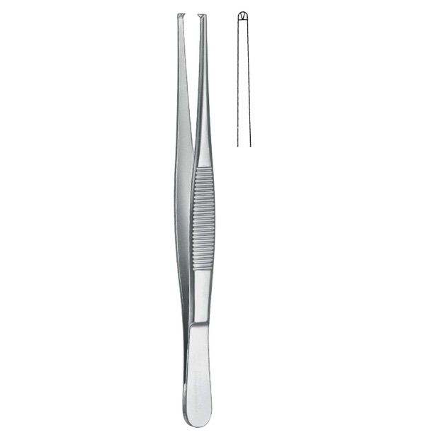 PINZA DISECCIÓN ACERO ALEMÁN